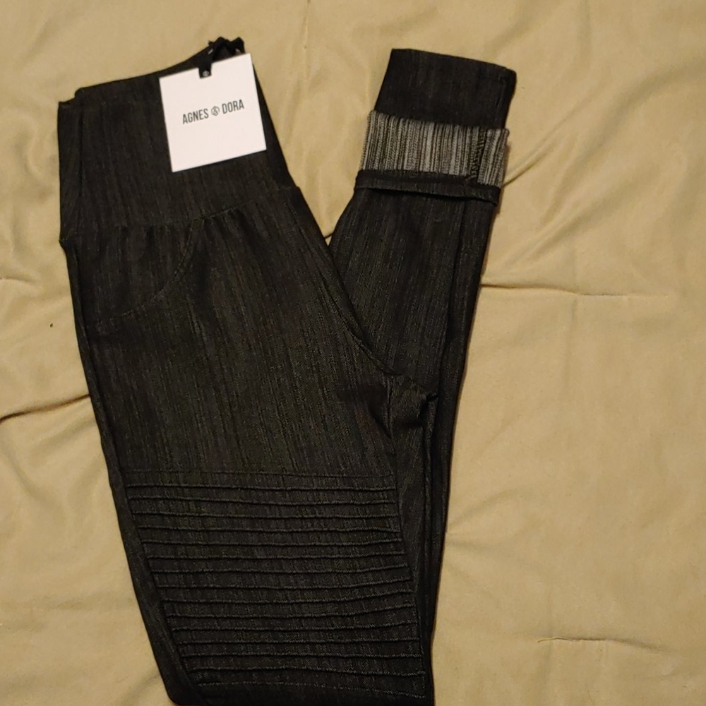 Agnes & Dora Motto Jeggings